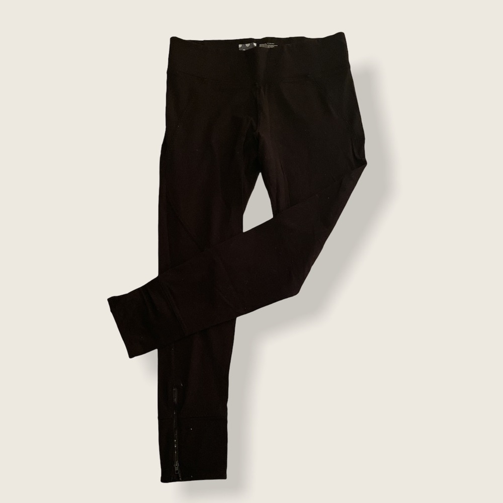 VS Pink athletic zip side thick structures legging